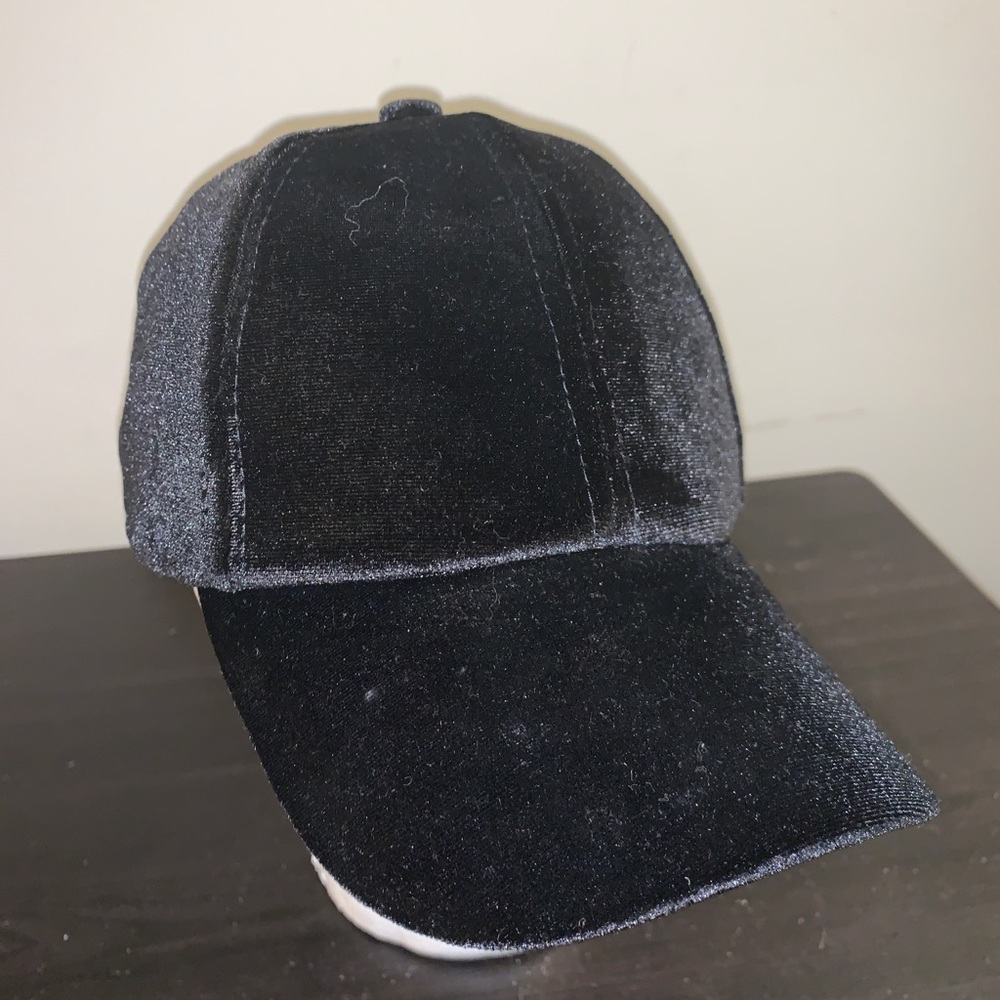 Black Velvet Hat